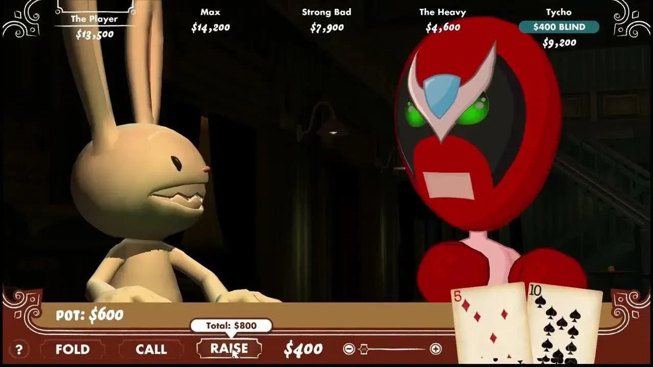 Strong Bad's remastered look