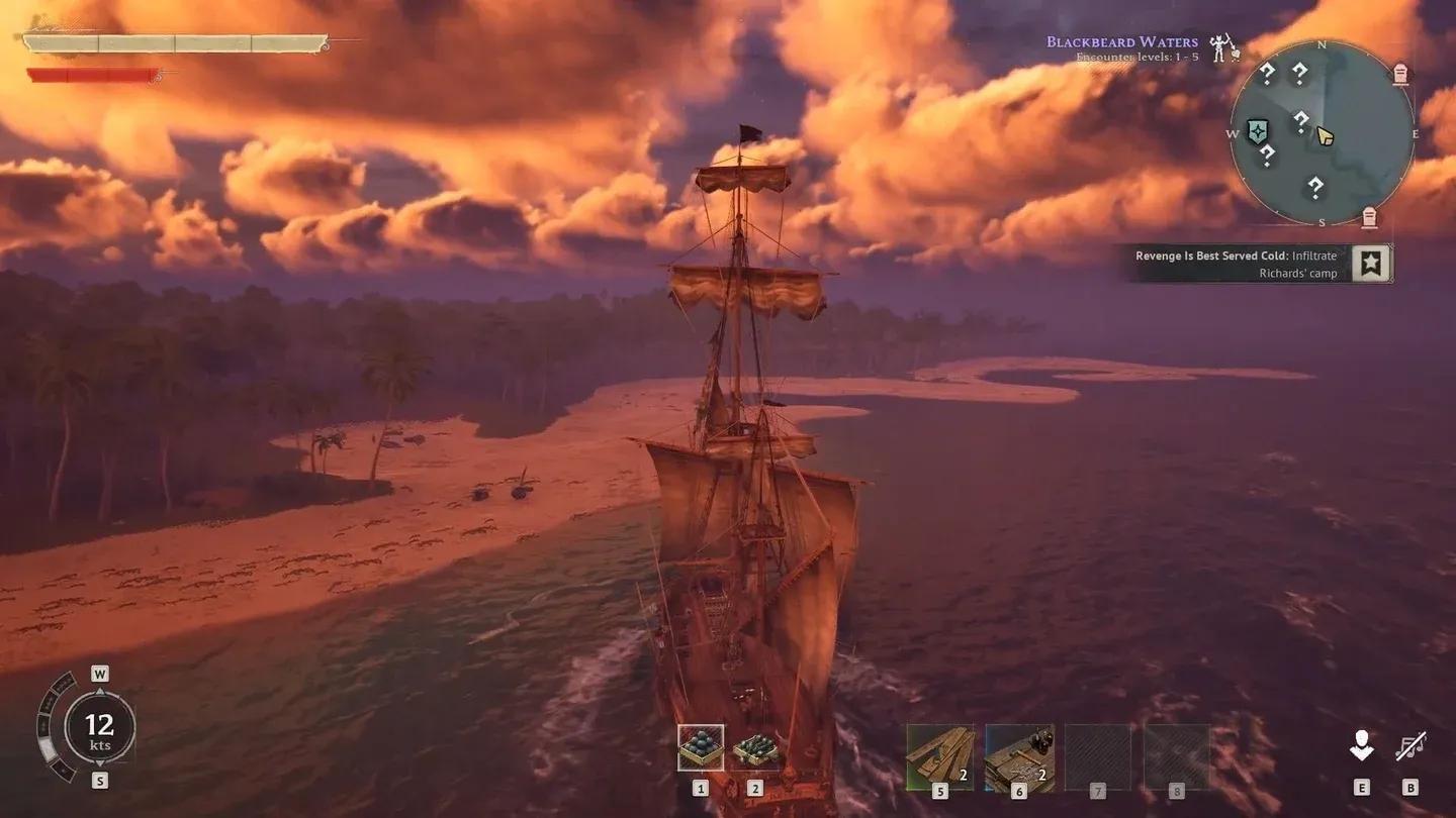 Blackbeard Camp loot chest