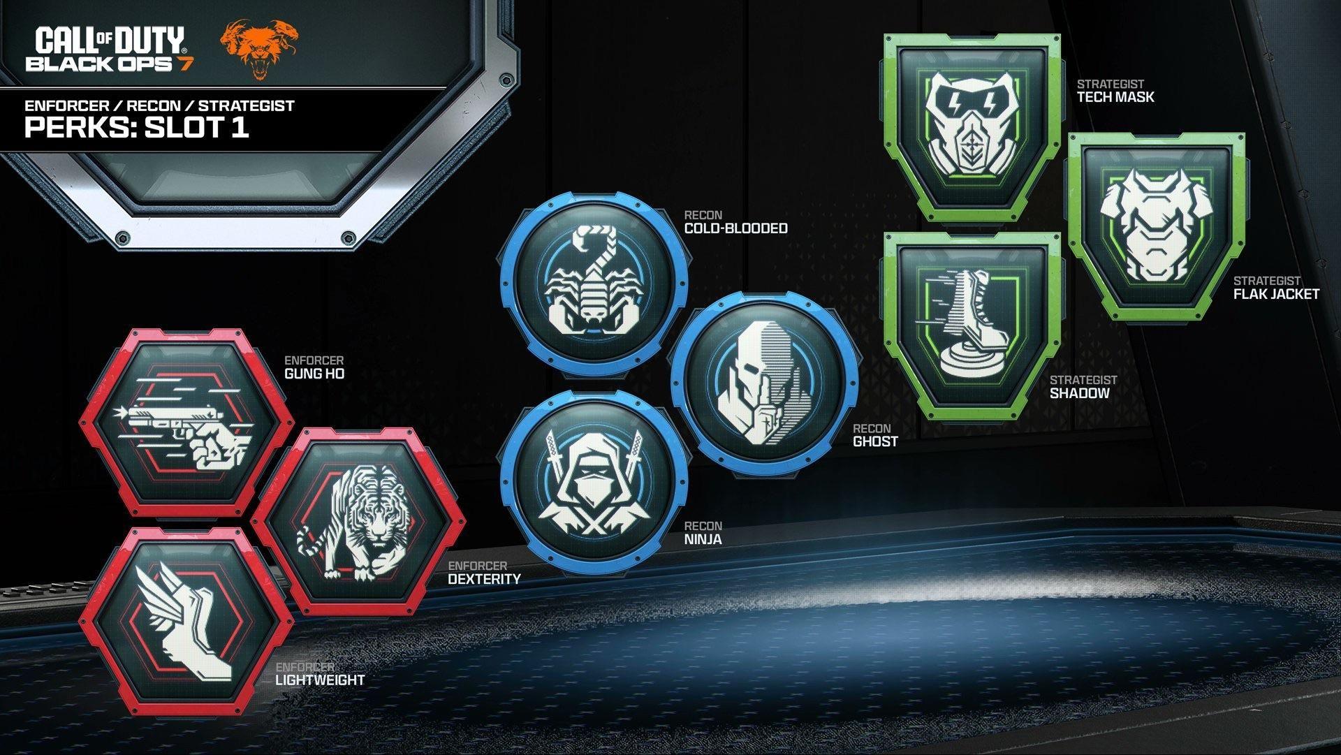 Choosing your perk archetypes in Black Ops 7 loadout customization