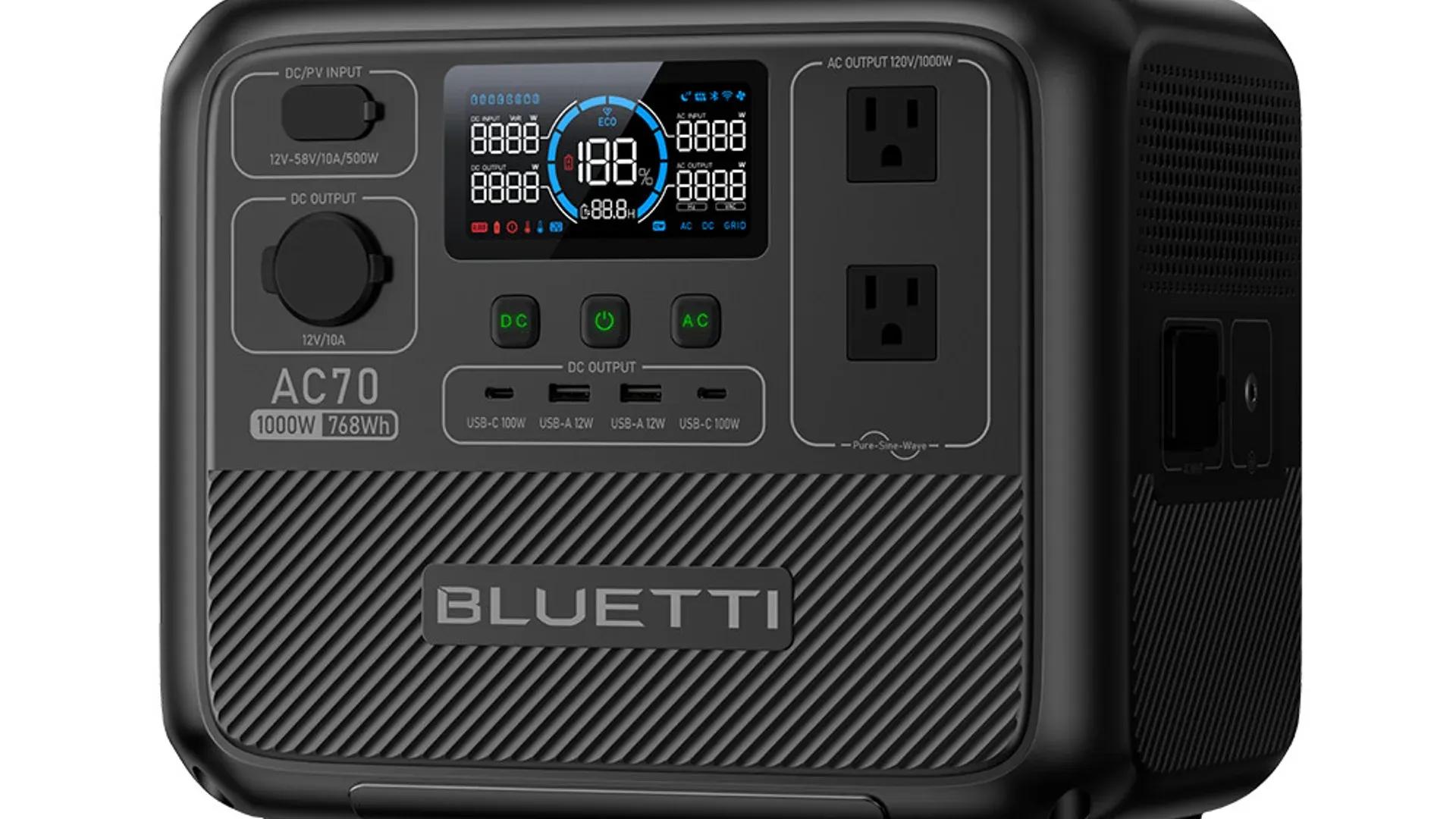 Bluetti AC70がAliExpressで現在$100オフ image