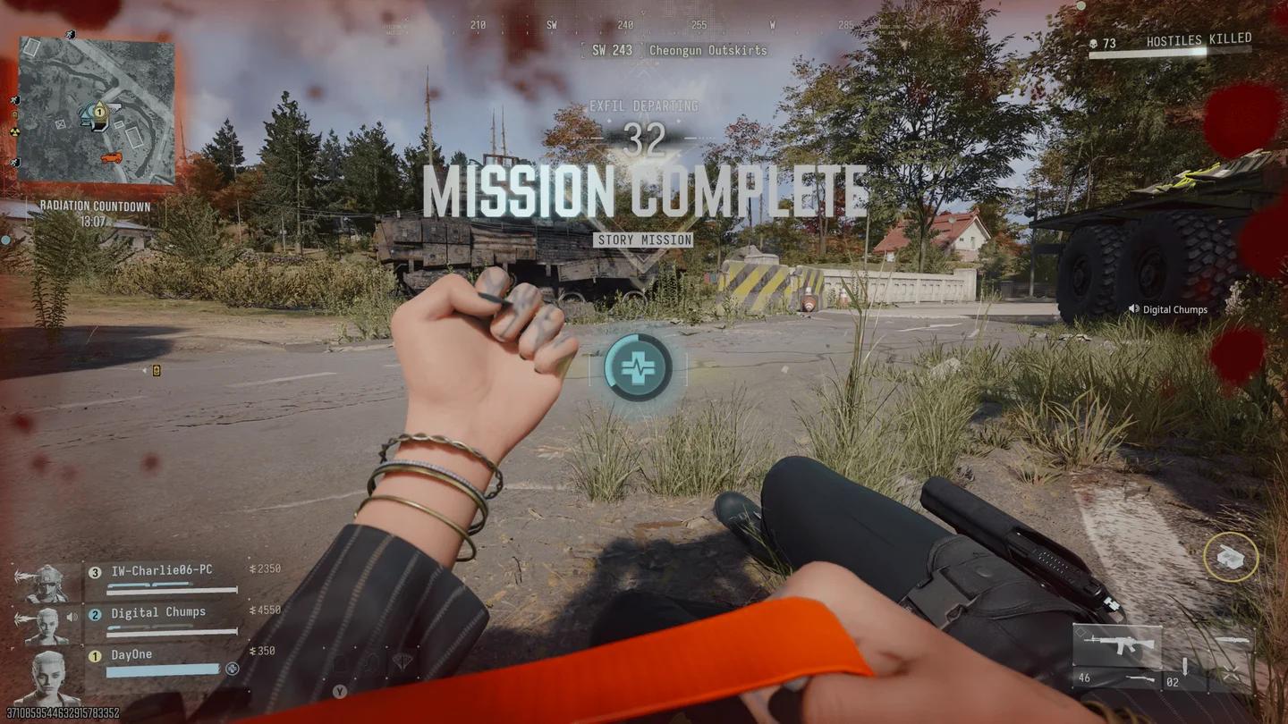 Modern Warfare 4 Boot Camp event challenge list in the events menu