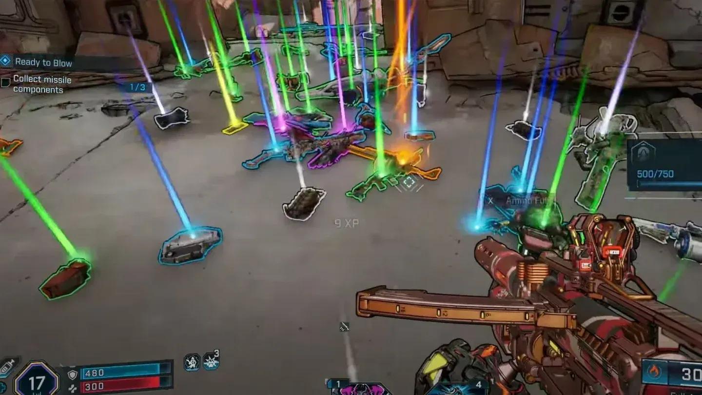 Legendary drop confirmation