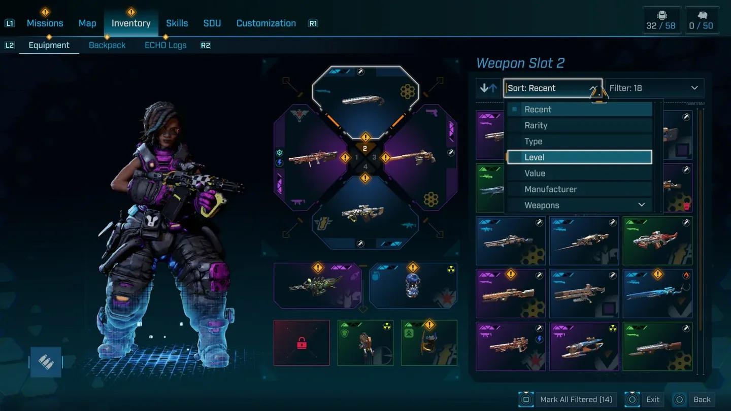 Story Pack 1 Legendary loot
