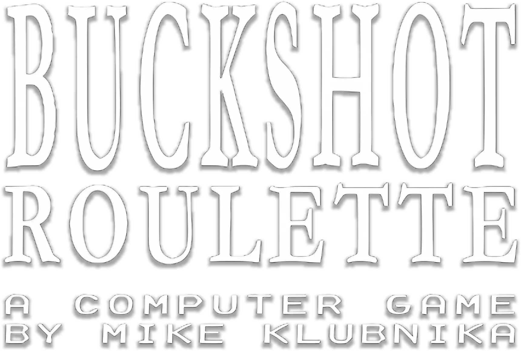 Buckshot Roulette Logo