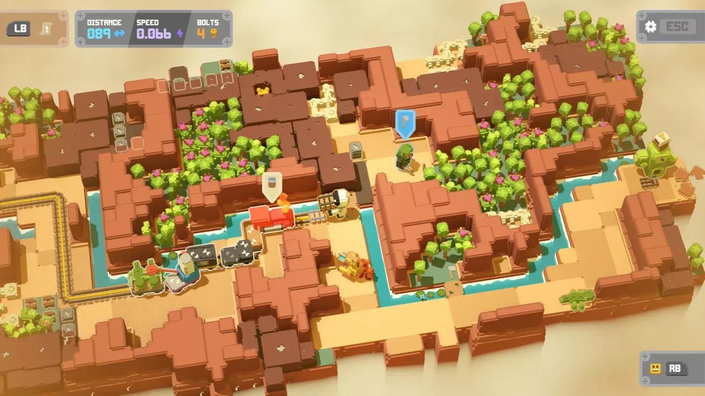 Desert biomes slow gathering speed