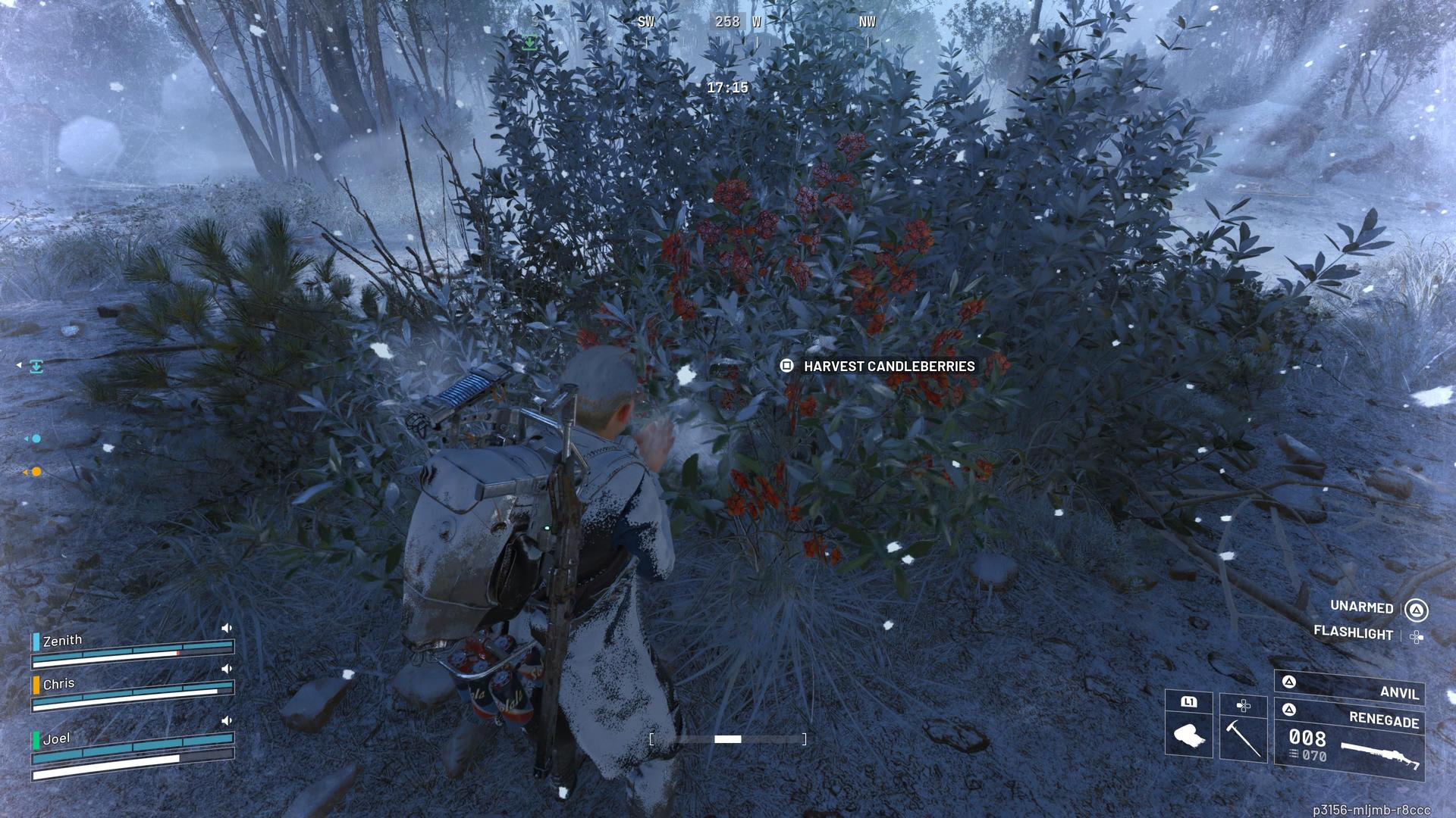 Cold Snap weather modifier map