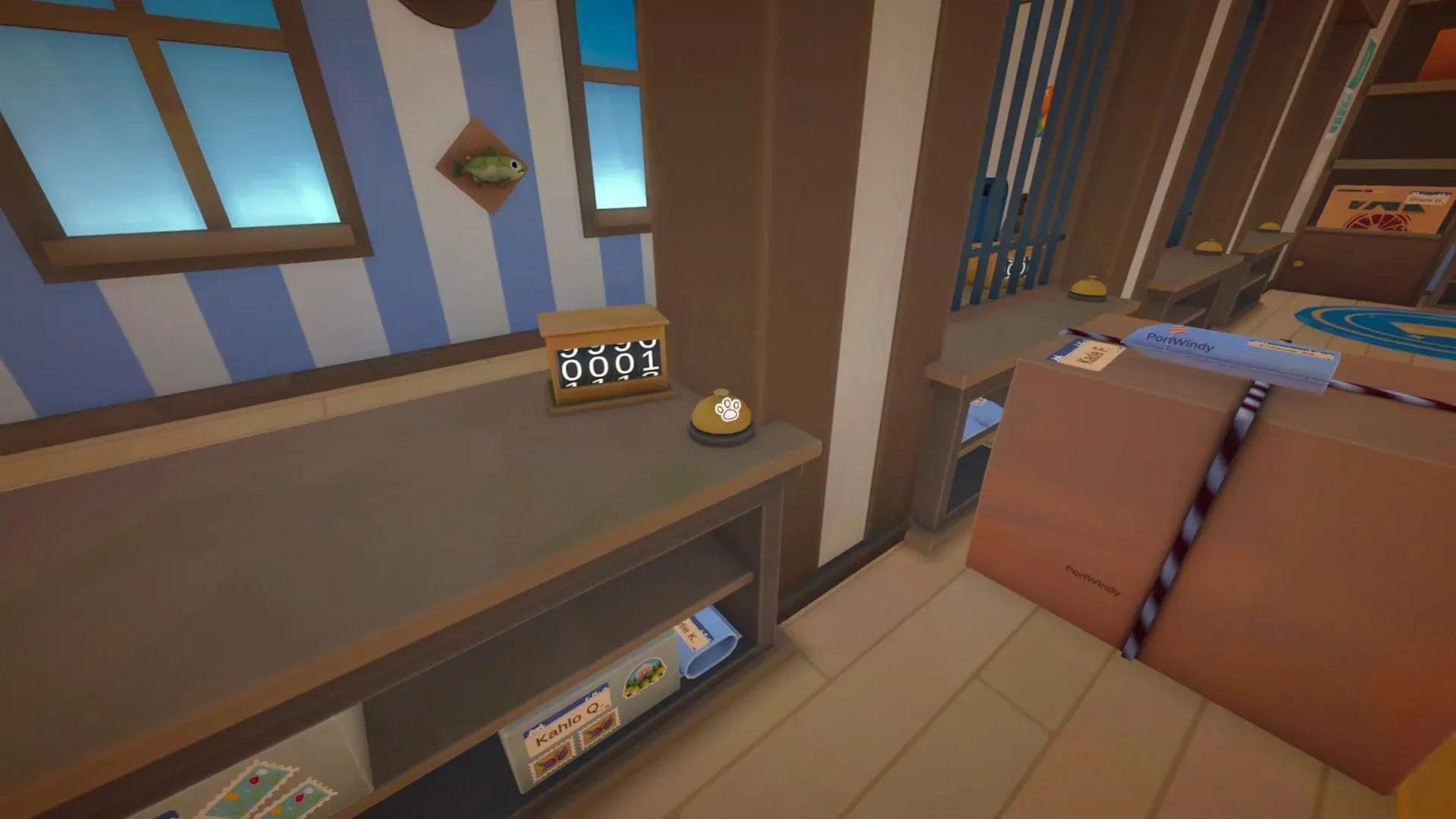 Cat Mail Co. is a game where you run a cozy post office on Cat Island.  Sort, stamp, deliver parcels from the daily boat, organizing everything  your way. No pressure with Cat Mail Co.