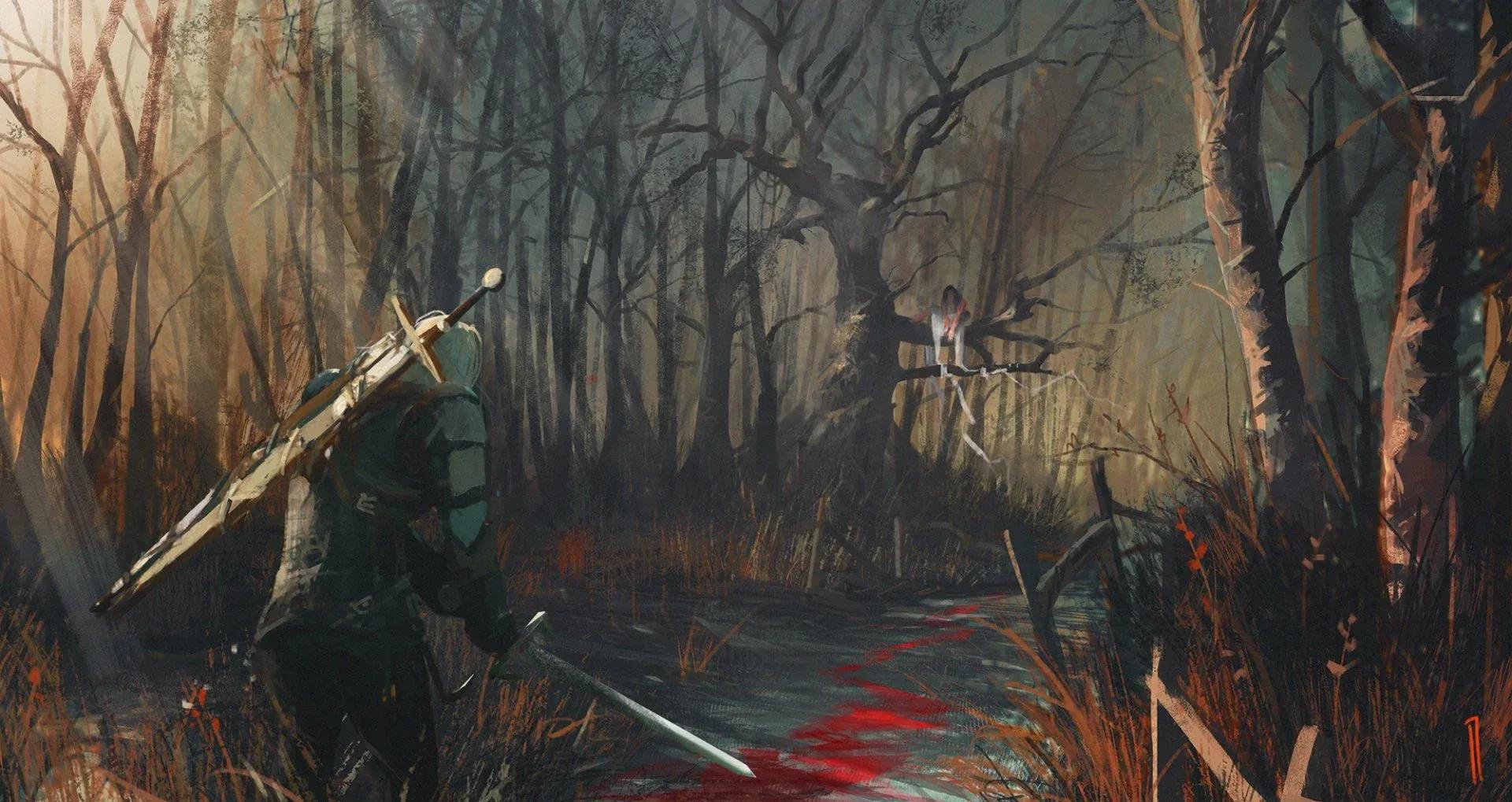 The Witcher 3 HD Wallpaper: Forest ...