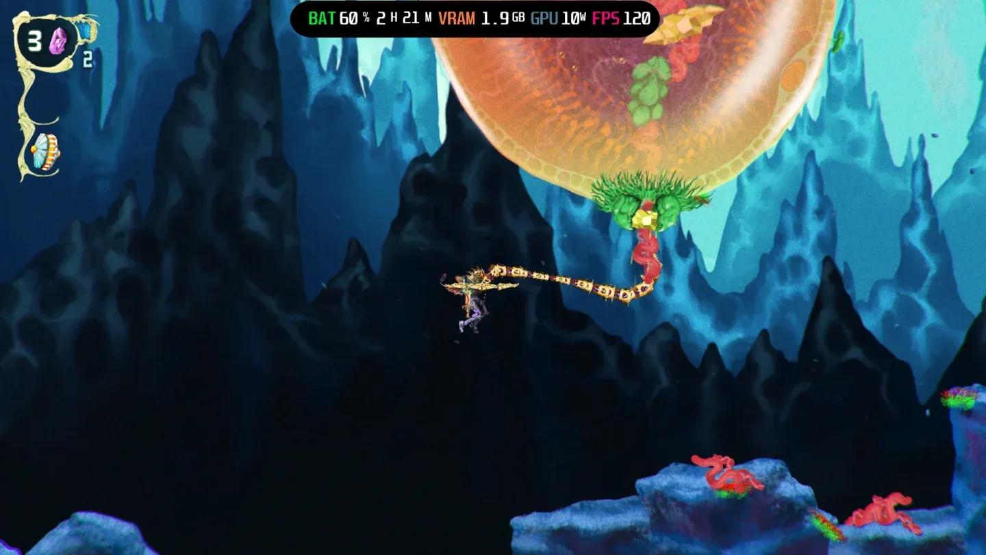 Boss fights stay smooth at 13W