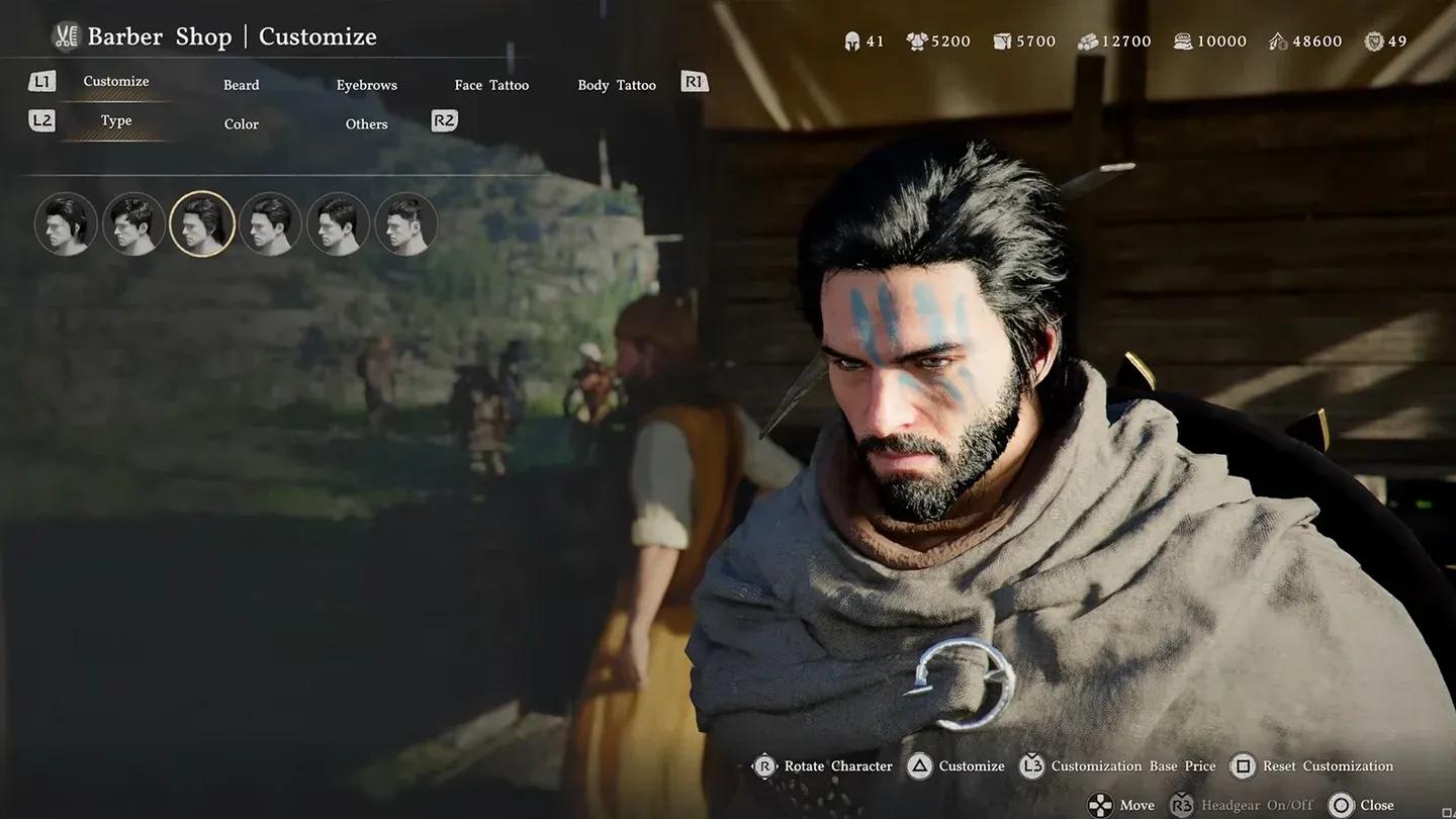 Crimson Desert character select