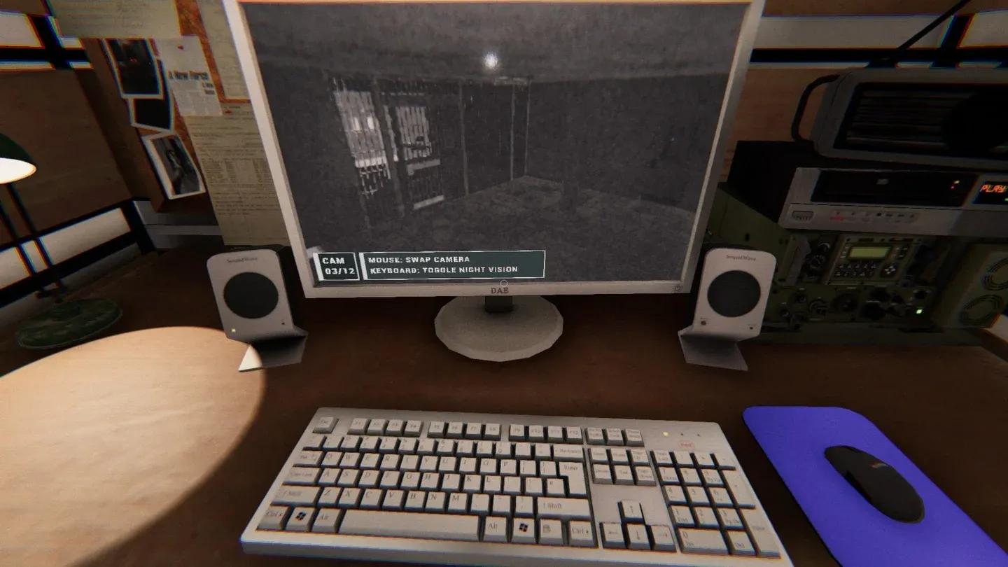 Ghost Orb on camera monitor
