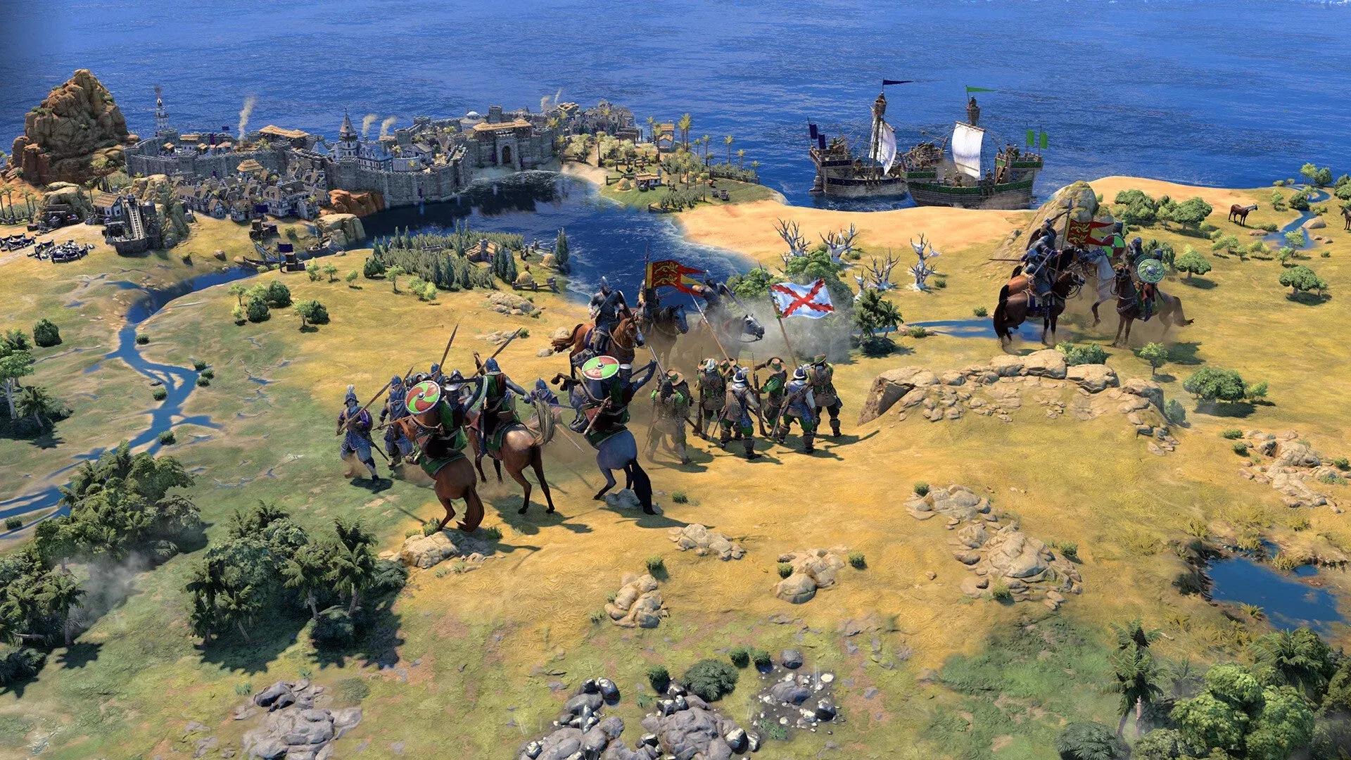 Civilization 7 finally gets hotseat local multiplayer via a new update out  now, which also makes cities moodier and overhauls governments | Rock Paper  Shotgun