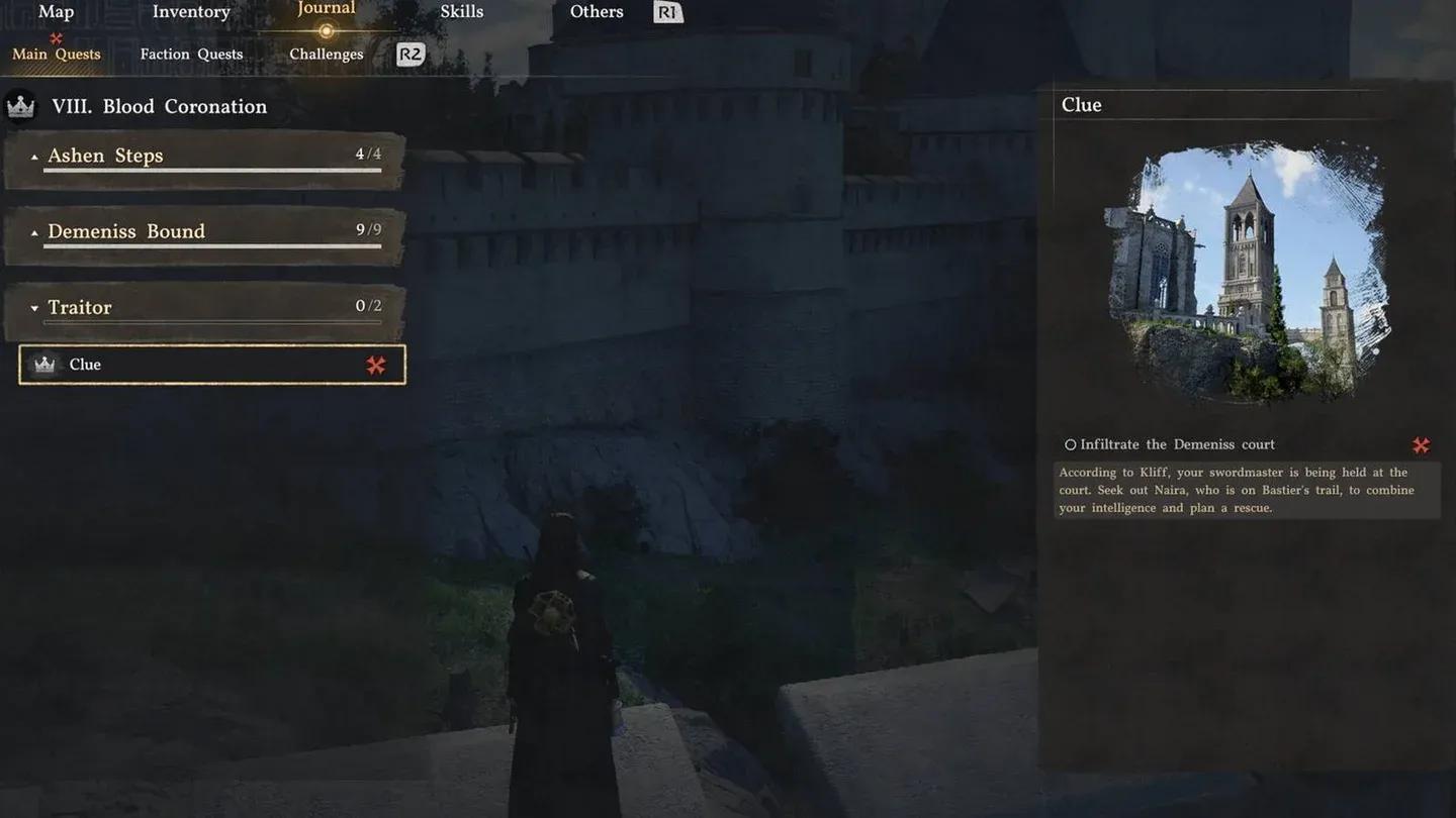 Liste des quêtes Politique de Demeniss