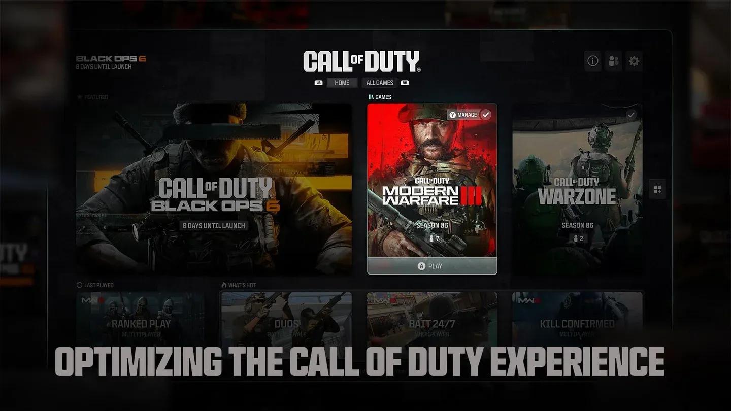 CoD HQ Steam library view