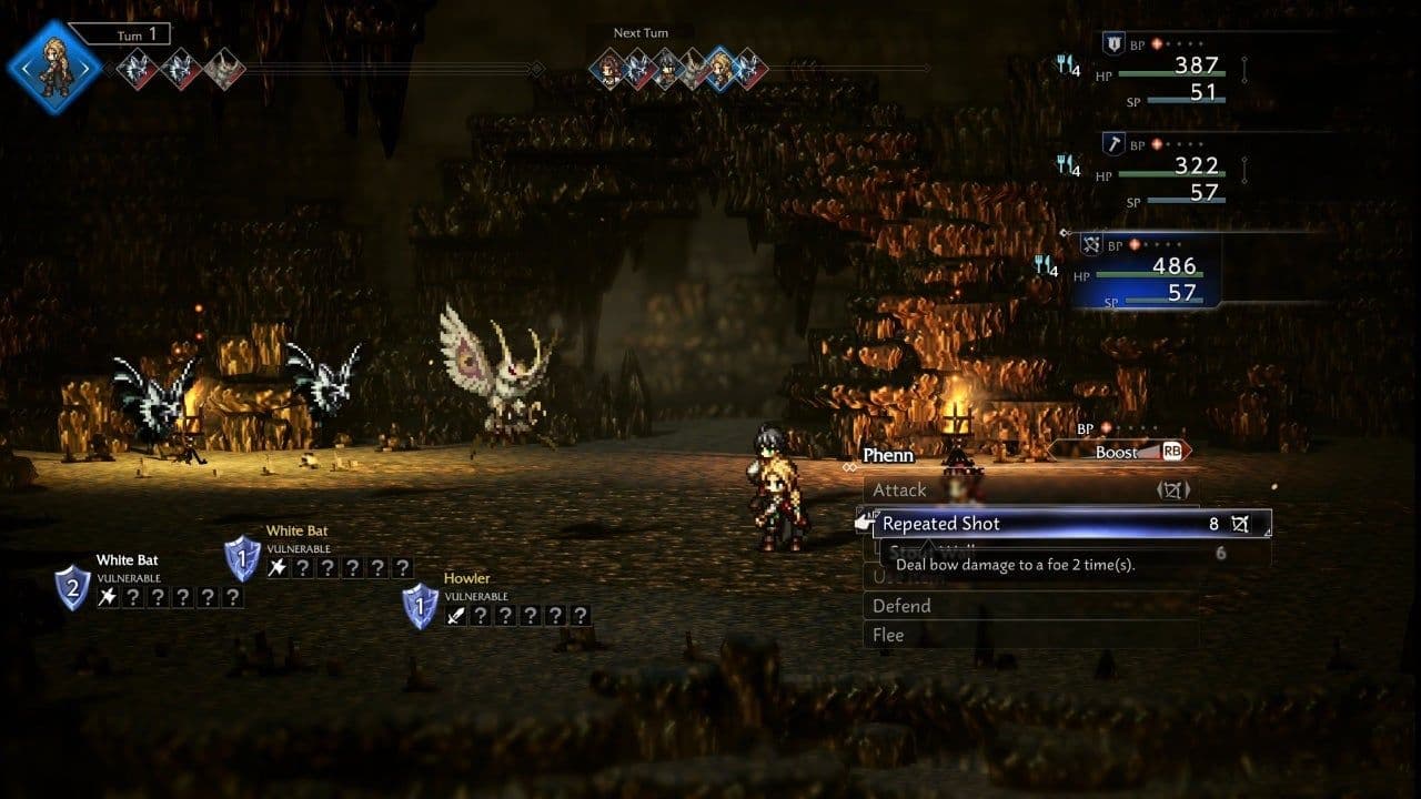 Enemy break gauge system