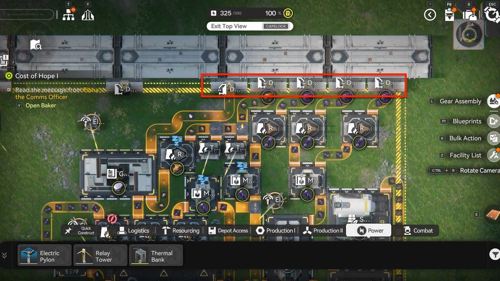 Bulk action selection tool