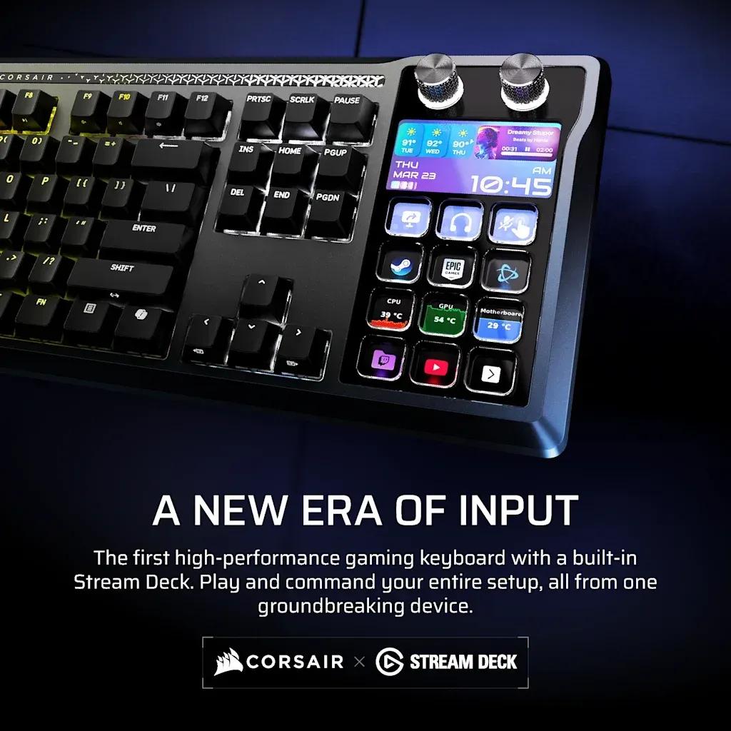 GALLEON 100 SD Stream Deck-Integrated Mechanical Keyboard (UK)