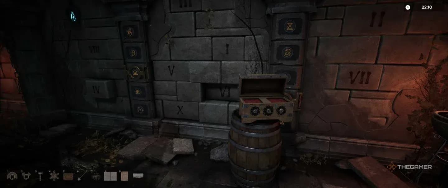 ปริศนากำแพงอิฐมีตัวเลข