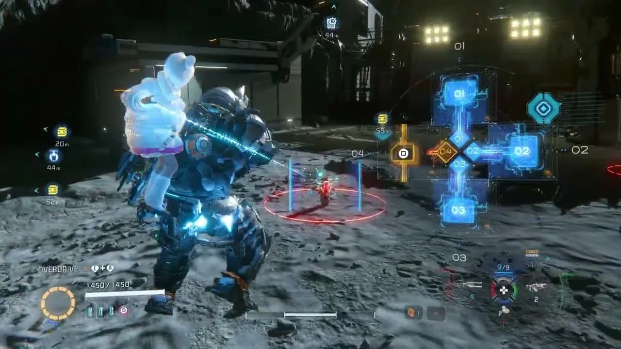 Crane yard chest platform