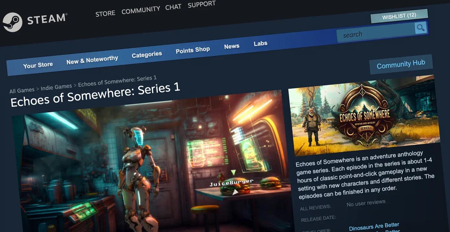 Steam's developer submission portal