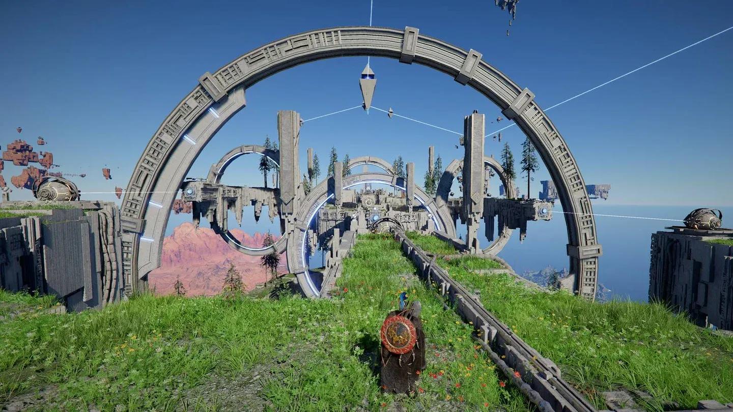 Route du chemin des Abysses de la Couronne Monolithe