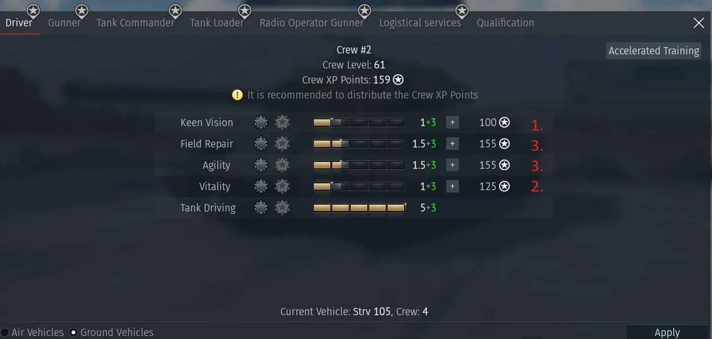 Pilot stamina and G-tolerance