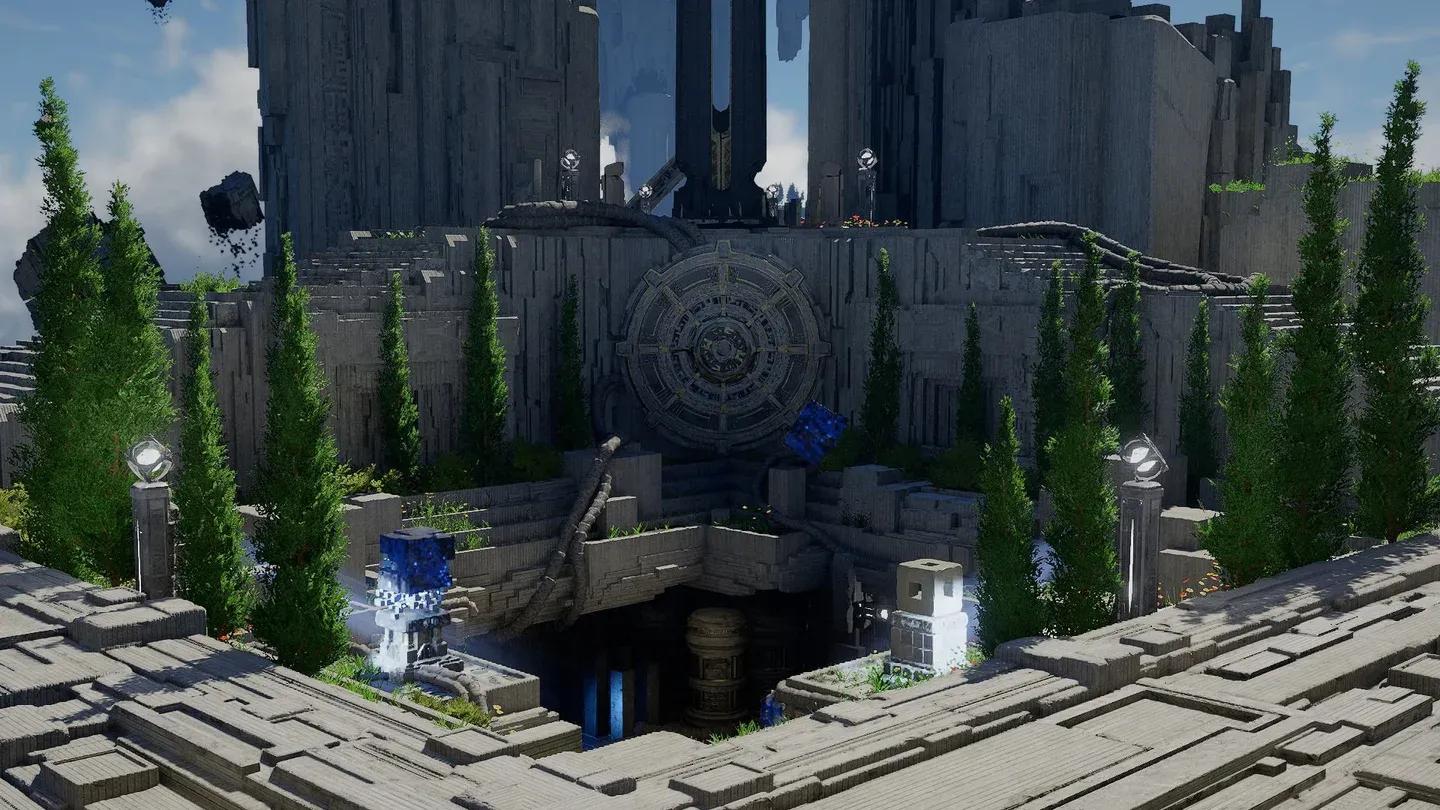 Spire Abyss Gate entrance
