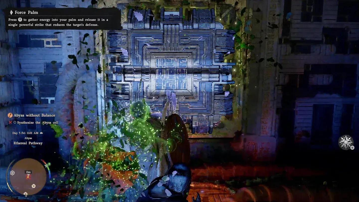 使用 Axiom Force 抓取深淵之核