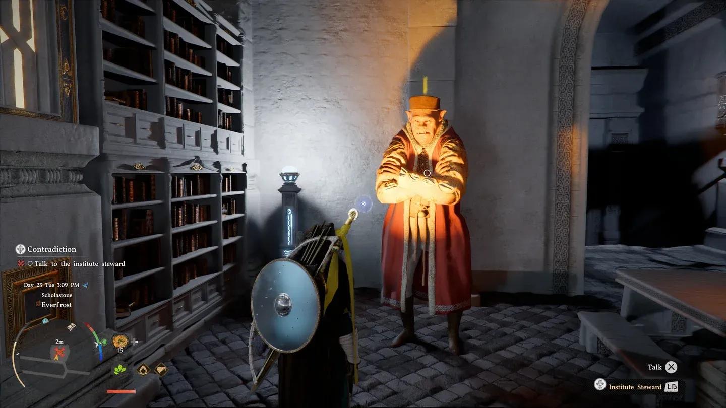 El mayordomo espera tus respuestas