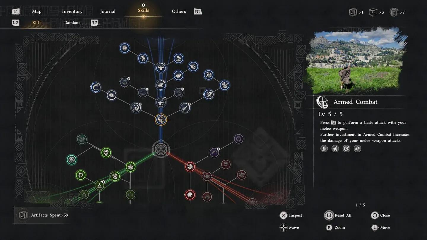 等級 3 解鎖迴避斬