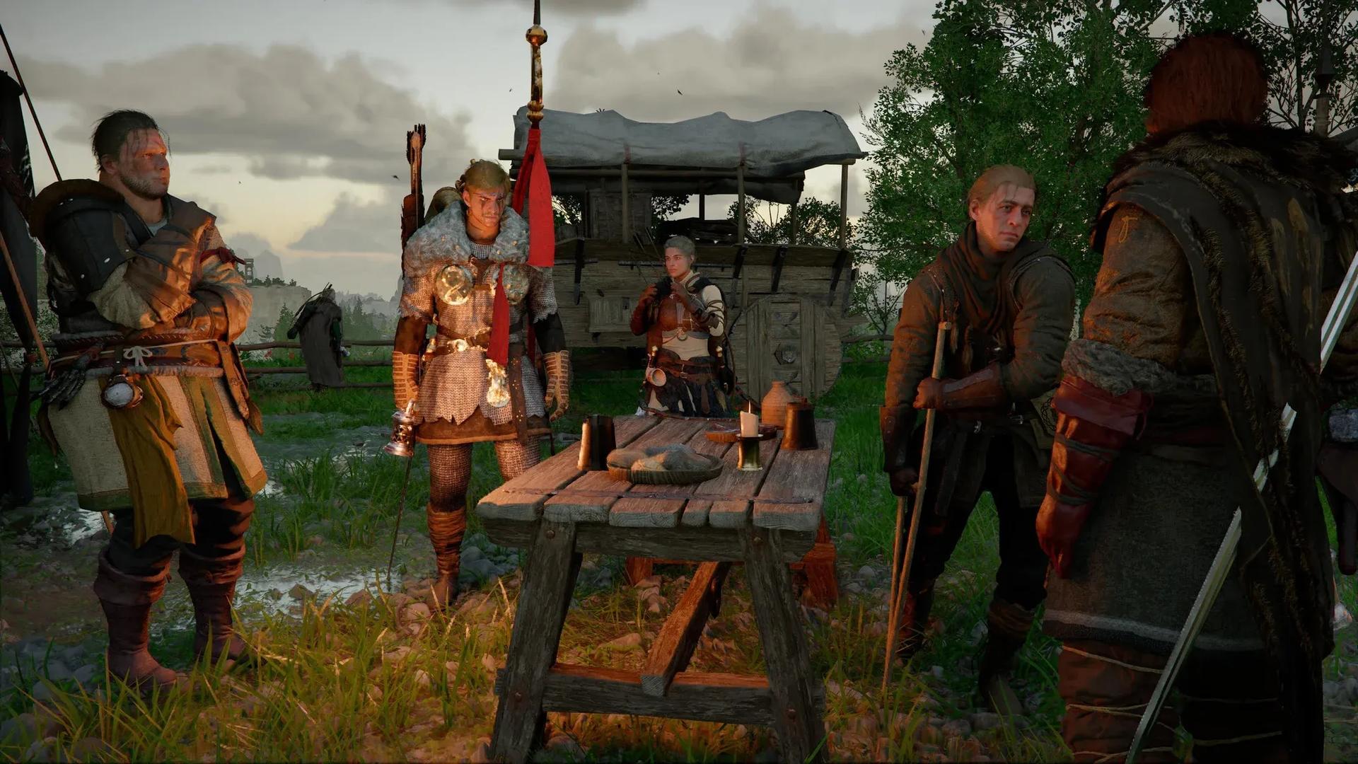 Greymane camp and recruits ...