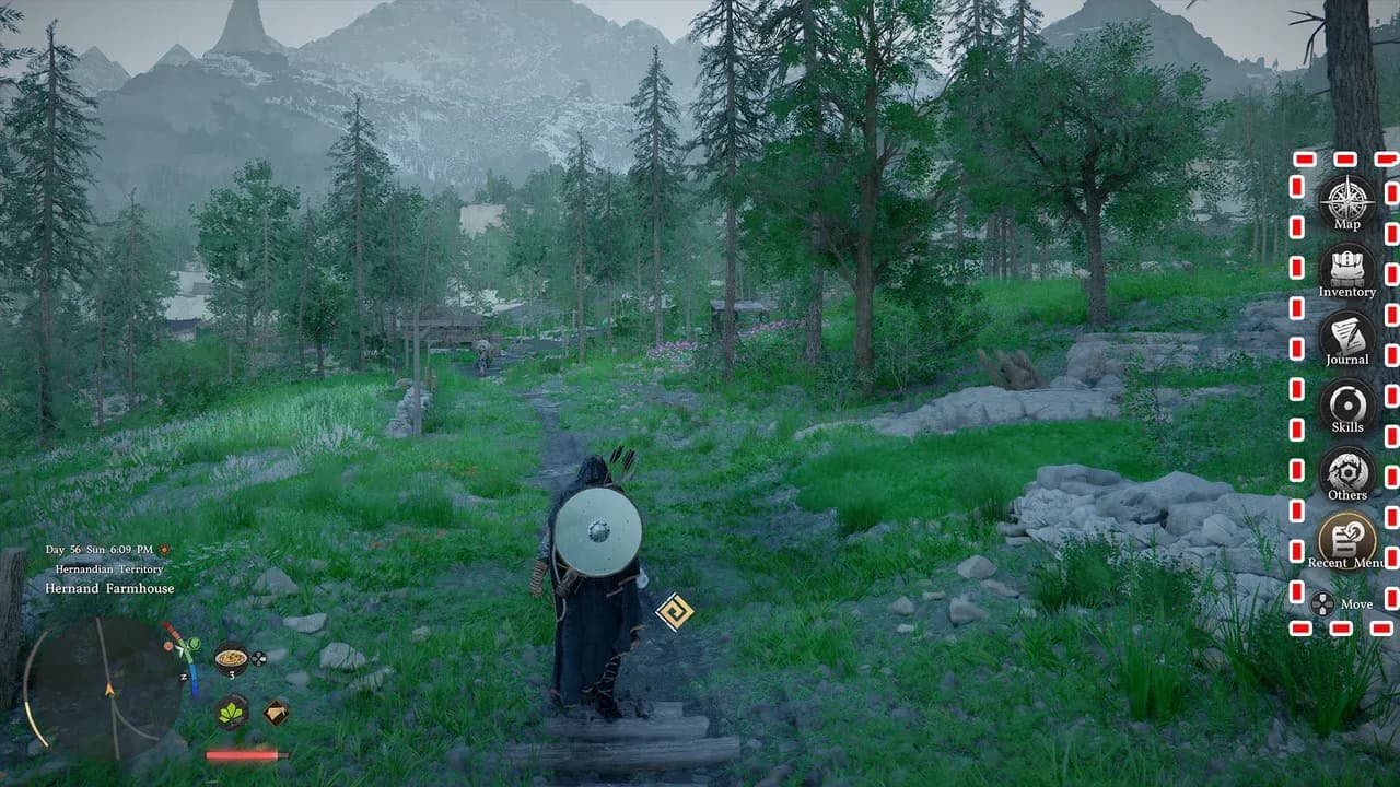Bell tower map reveal system