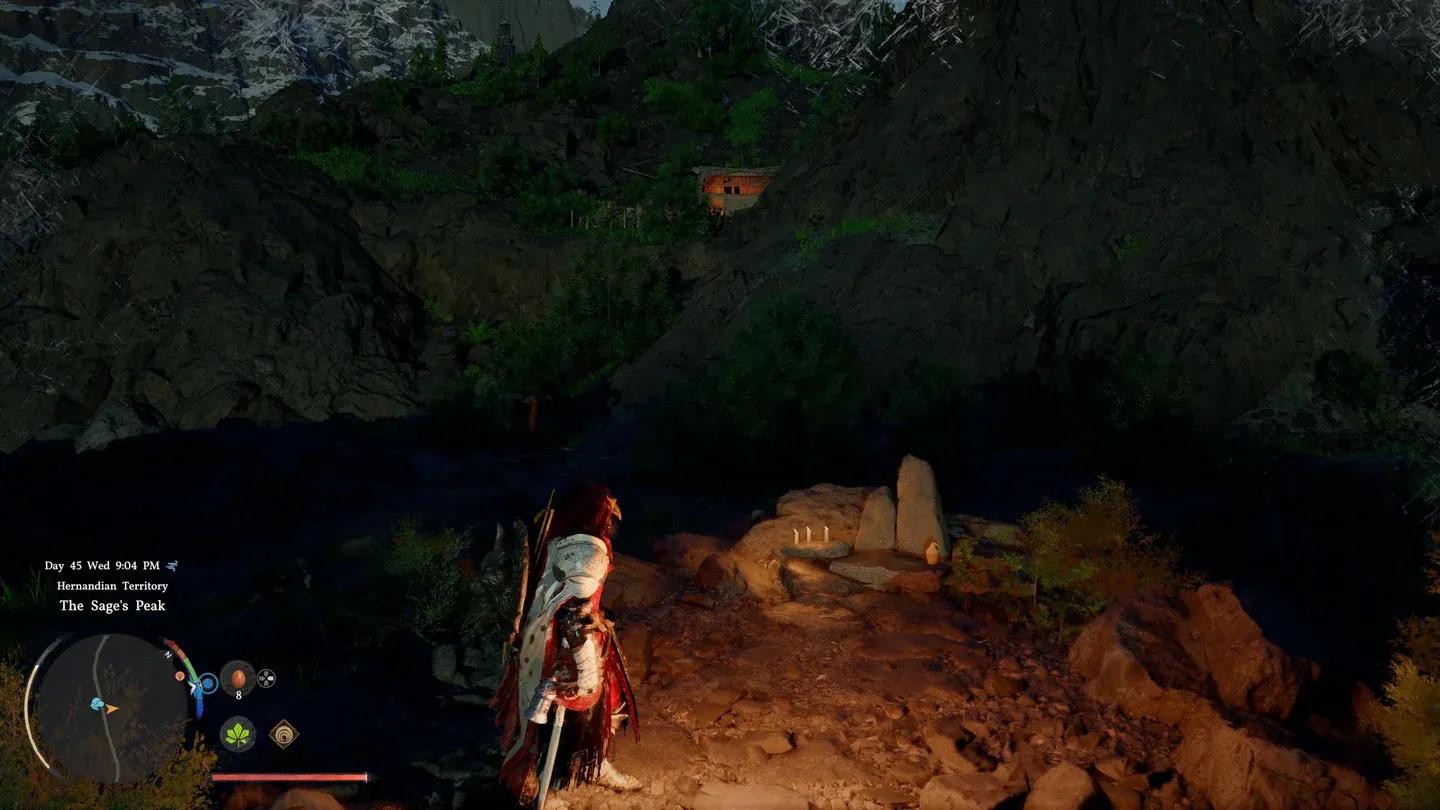 Demeniss north district marker