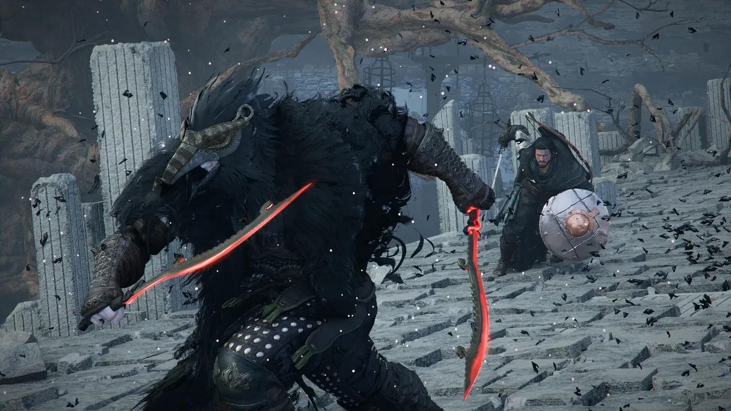 迴旋斬清除敵人集群