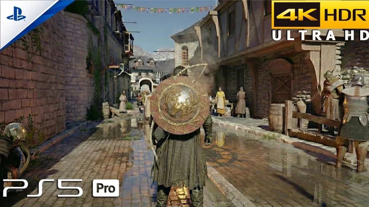 Base PS5 performance footage