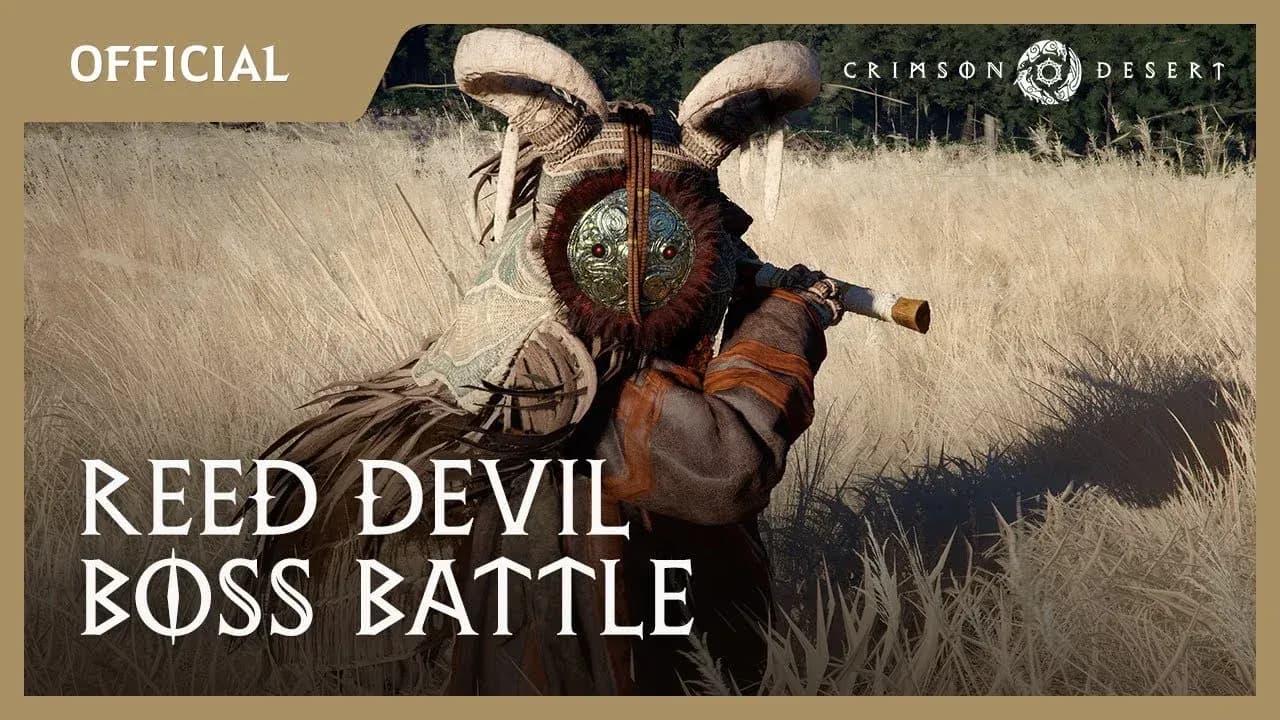 Crimson Desert – Reed Devil Boss Battle ...