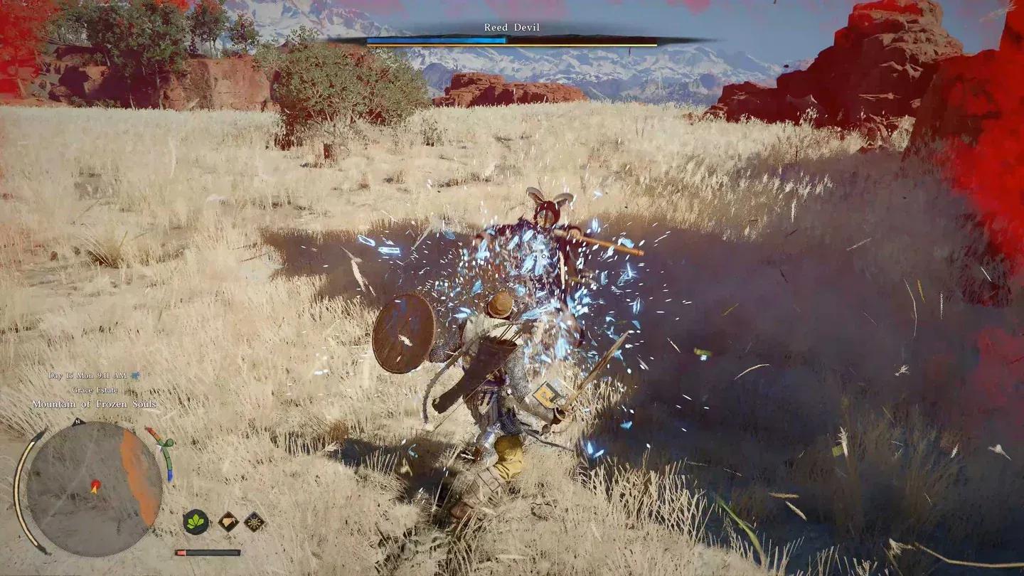 Clearing the bandit camp
