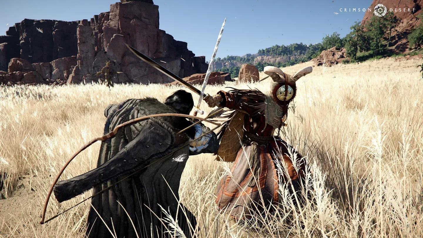 Greatsword combo in action