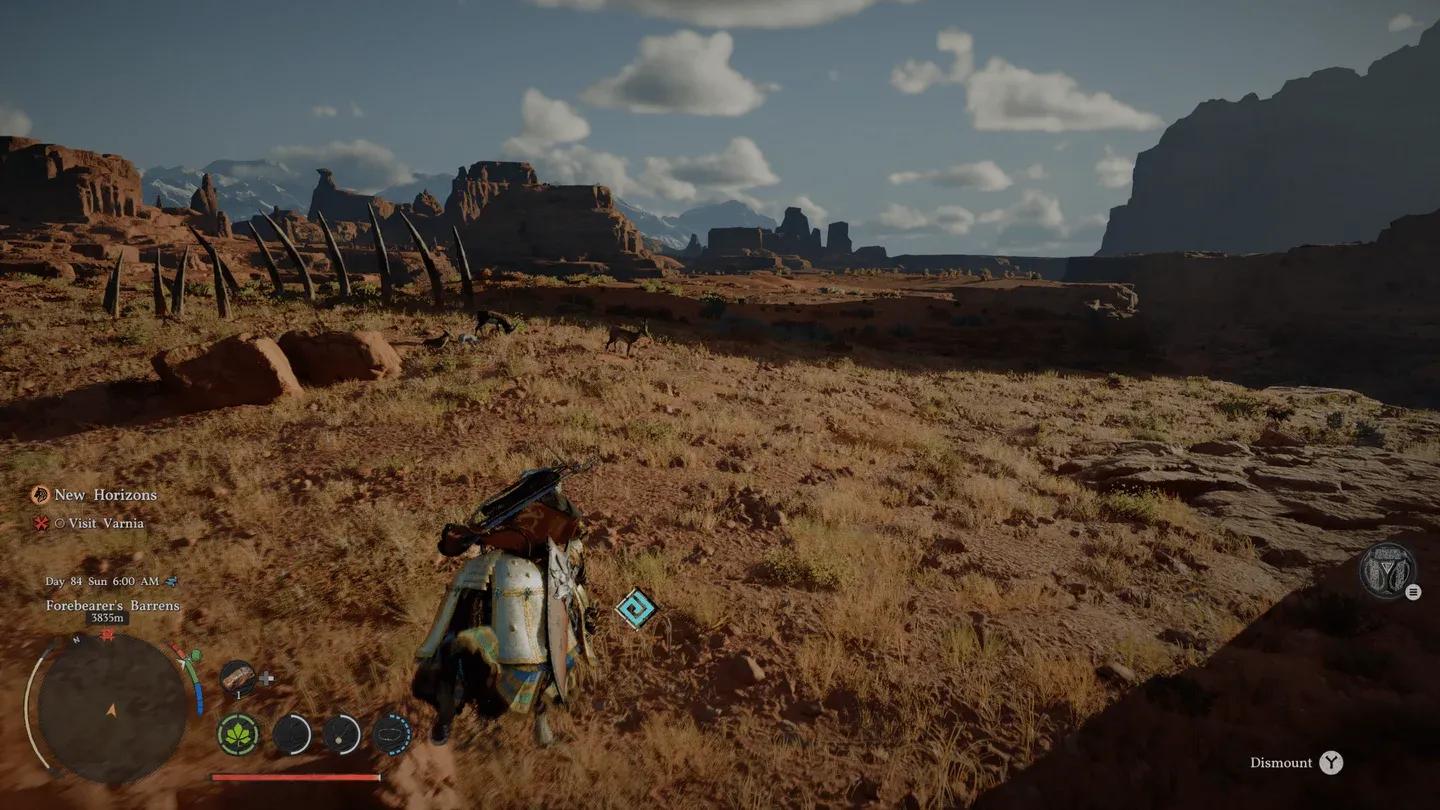 Varnia auf der Pywel-Karte