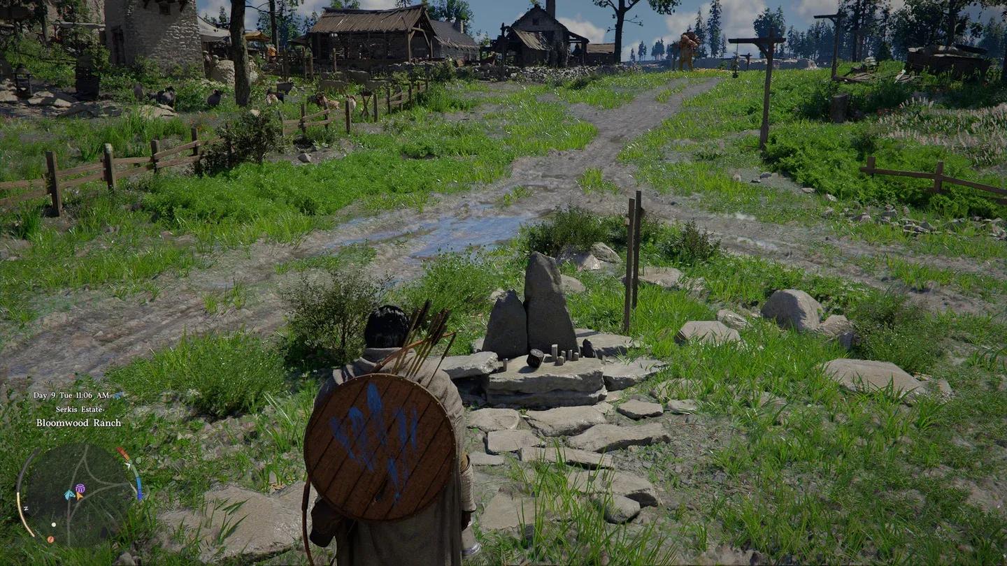 Glenbright Çiftliği eser konumu