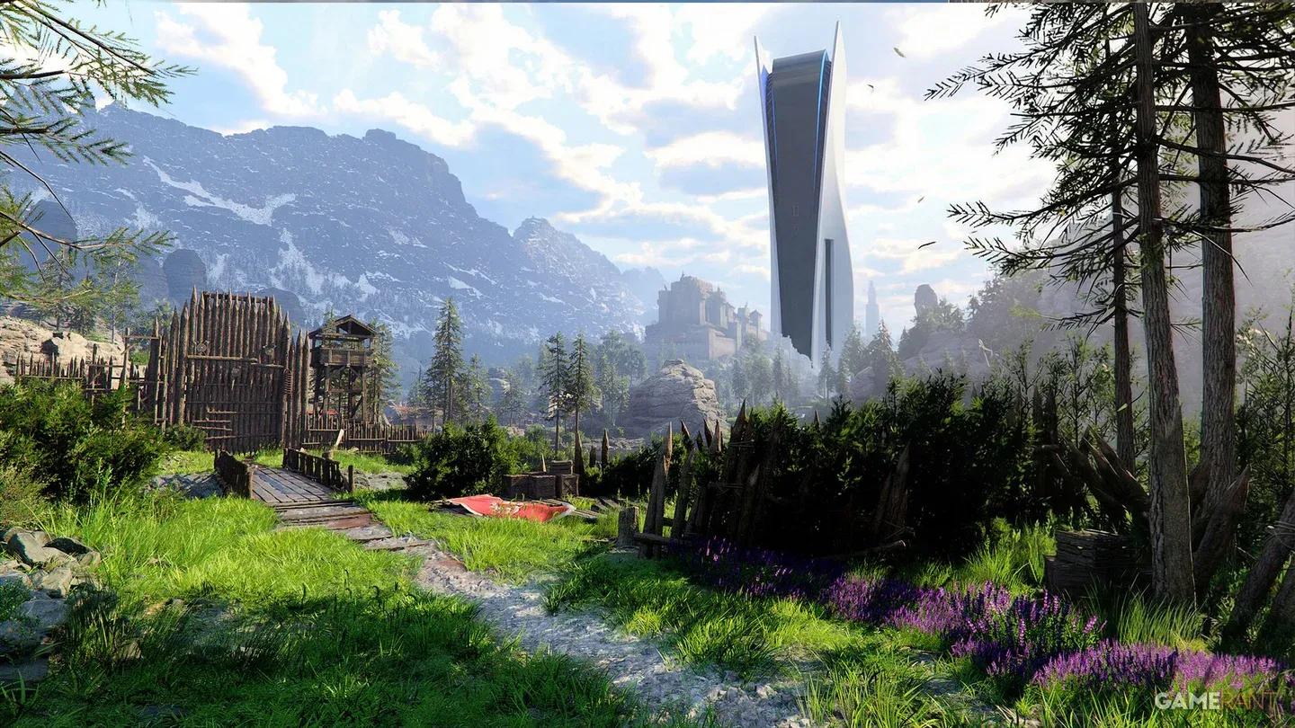 Pywel's five explorable regions