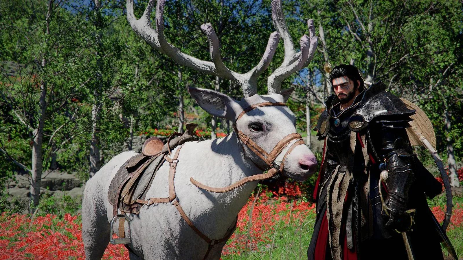 Snowwhite Deer legendary mount ...