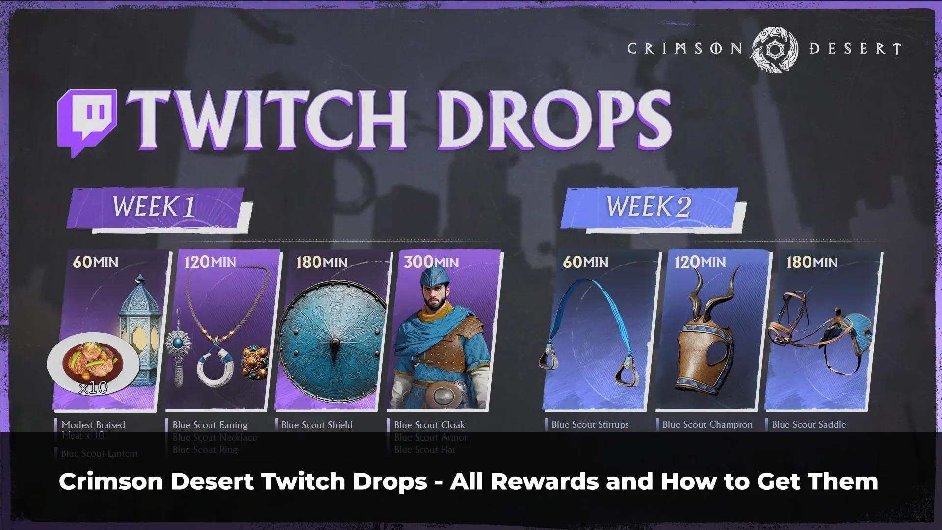 Crimson Desert Twitch Drops - All ...