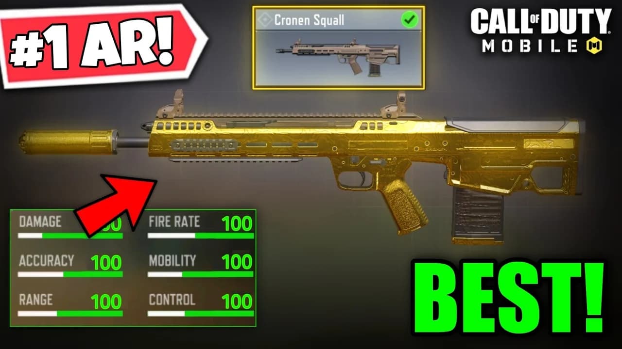 Modern Warfare 4 Guide: Best Loadout for Cronen Squall