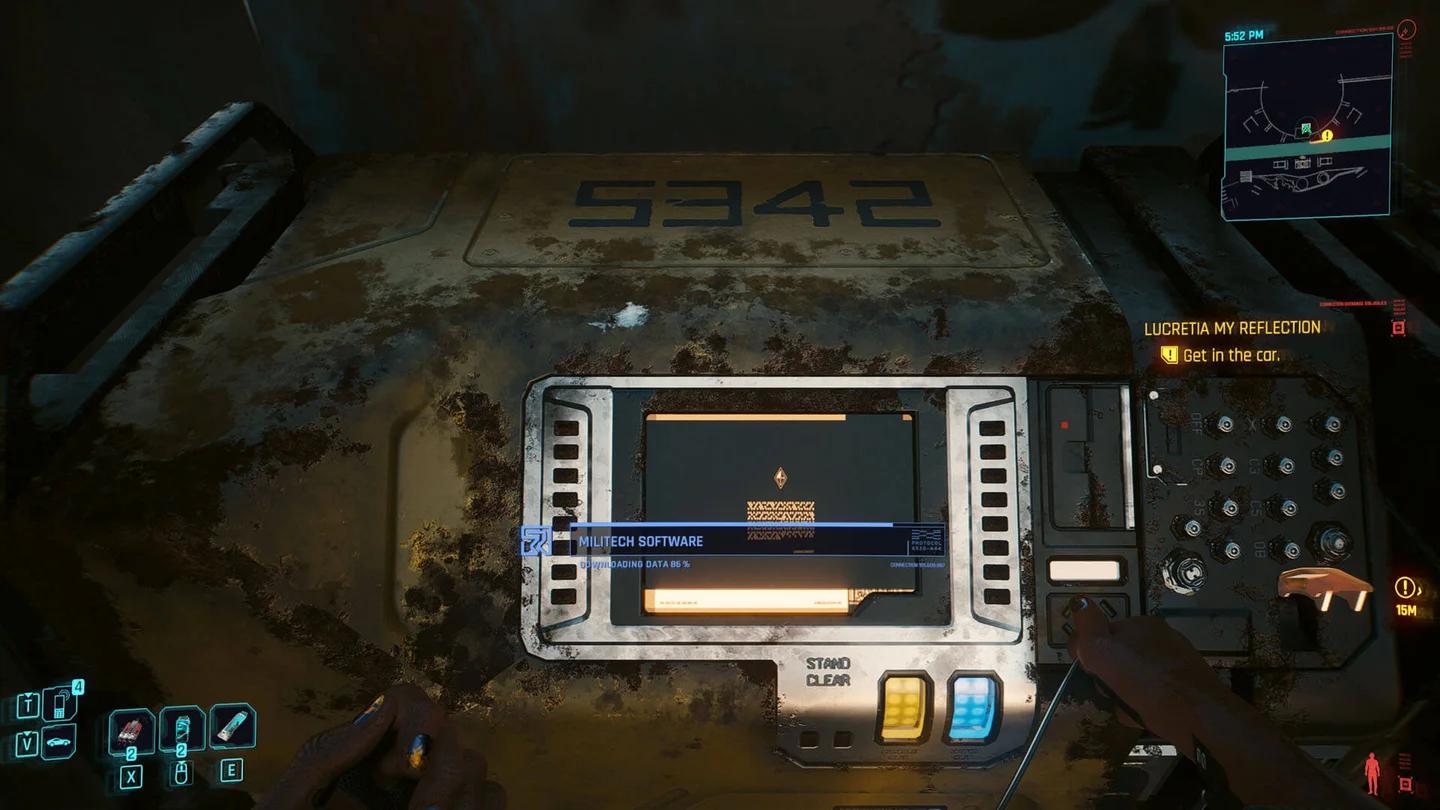 Intelligence perk tree showing Overclock and its nearby recovery perks