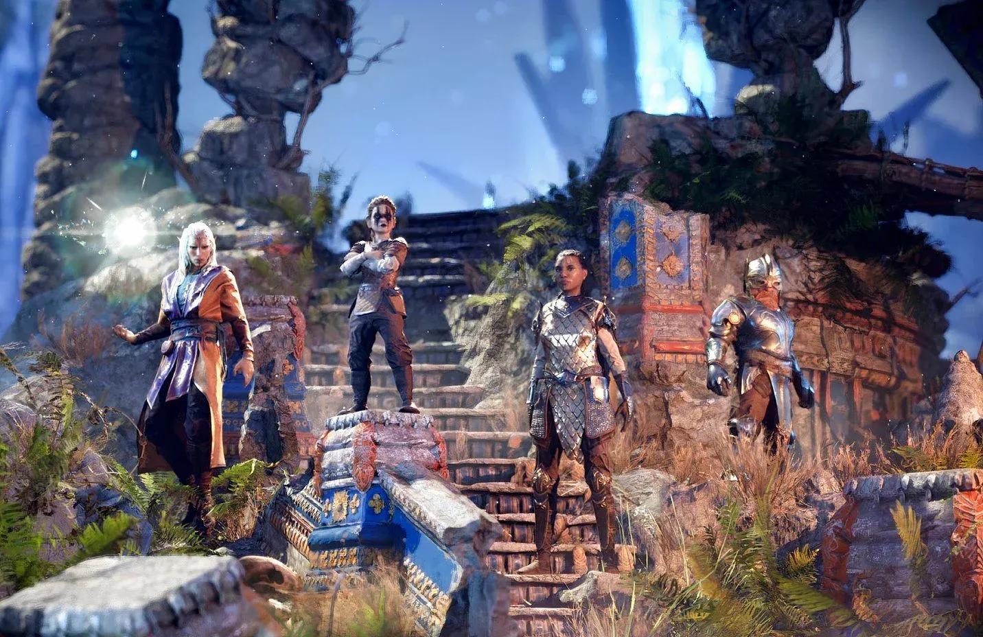 Party setup for achievement runs