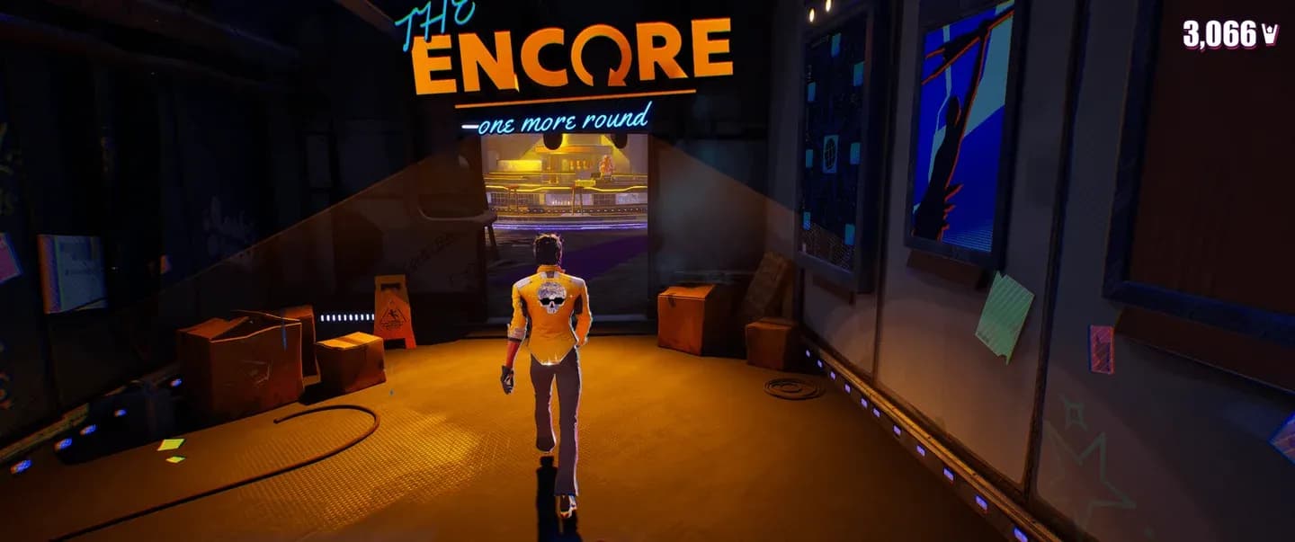 Das mit Collectibles dekorierte Encore