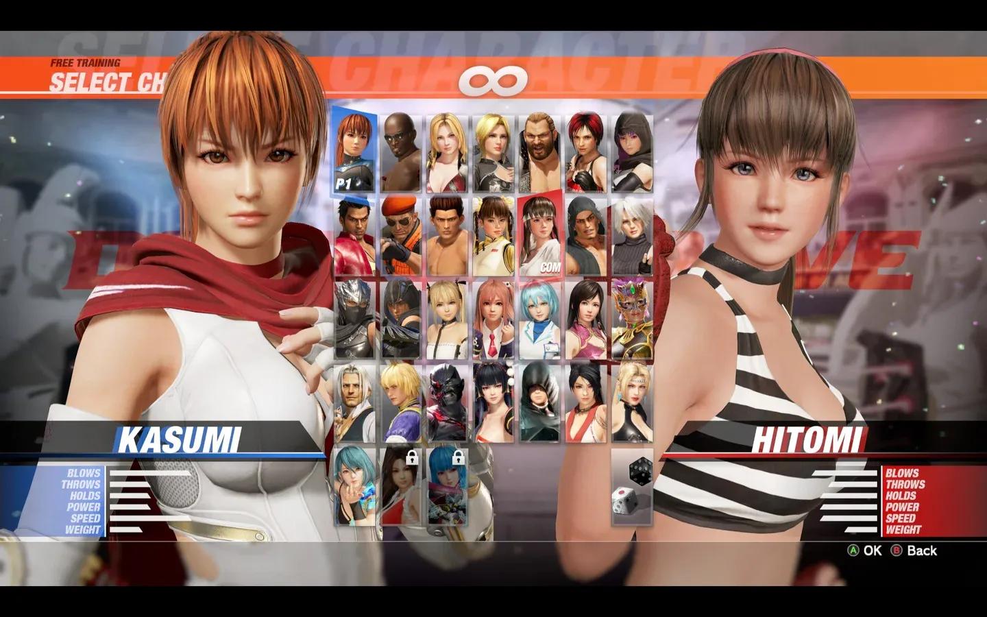 Full base roster, 29 fighters