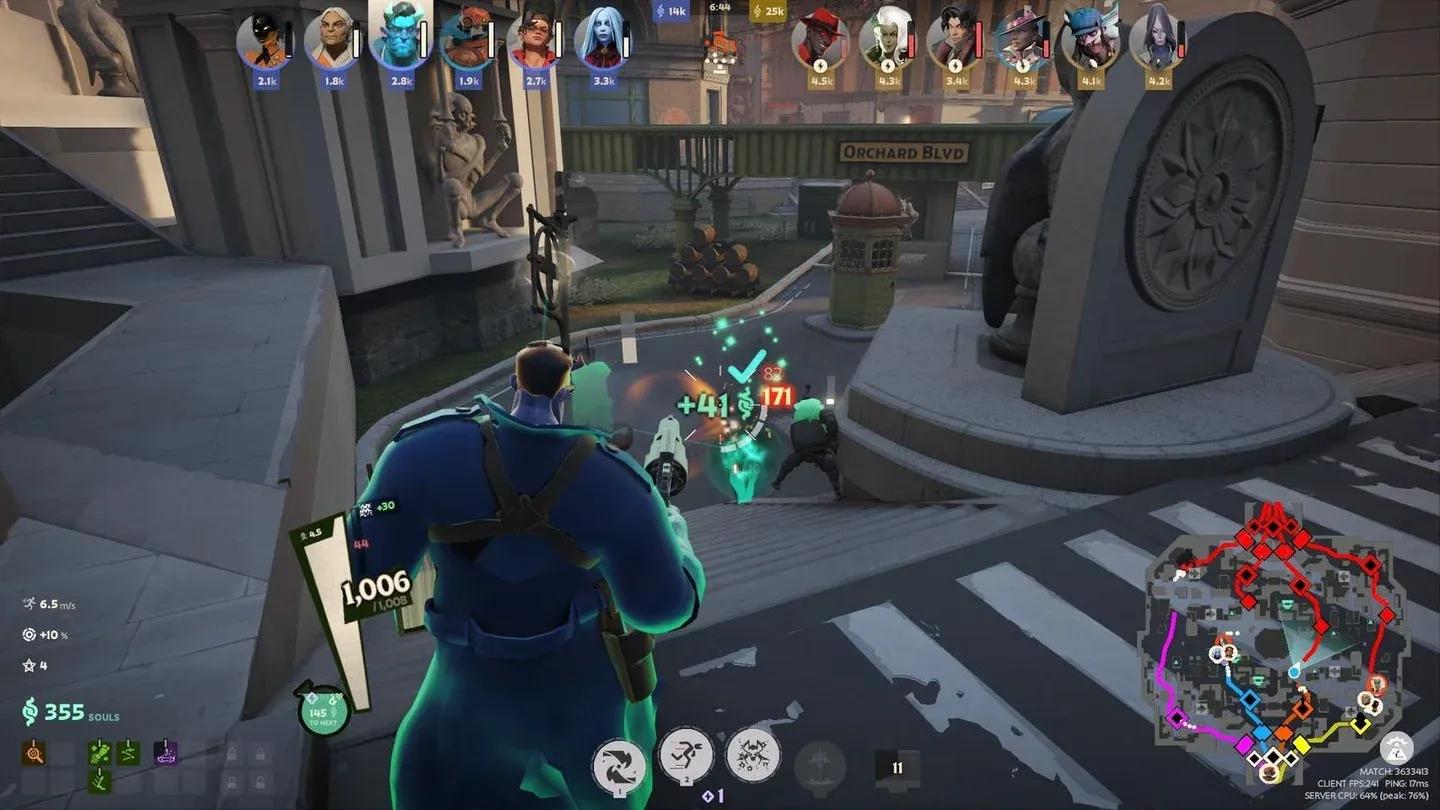 在遊走兵線前推線