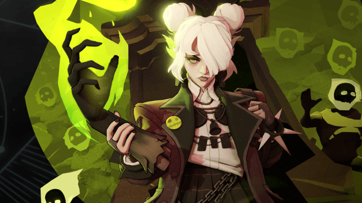 Graves, a necromancer with unique abilities.